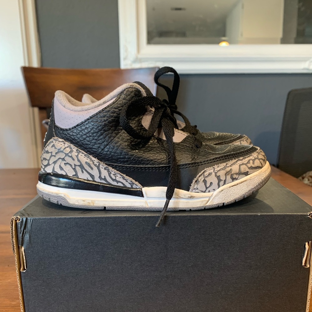 Jordan 3 Retro Black Cement Kids